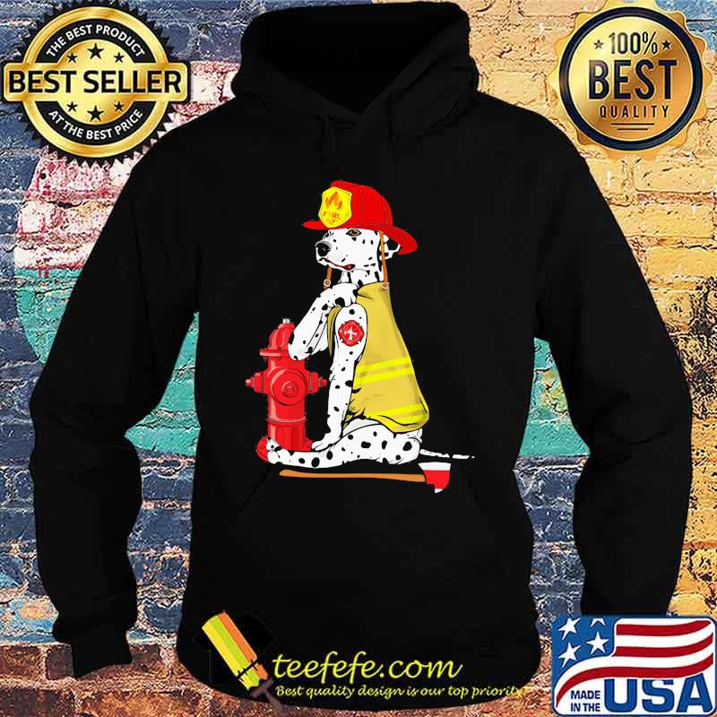 Dalmatian firefighters tattoos logo s Hoodie Dalmatian firefighters tattoos logo s Hoodie