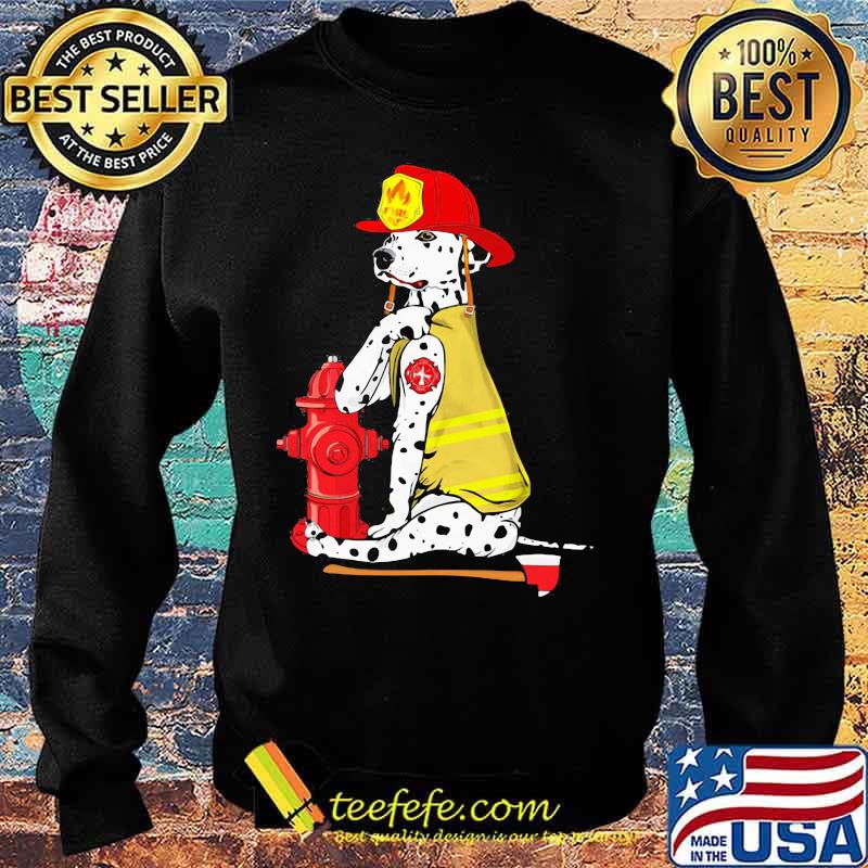Dalmatian firefighters tattoos logo s Sweater Dalmatian firefighters tattoos logo s Sweater