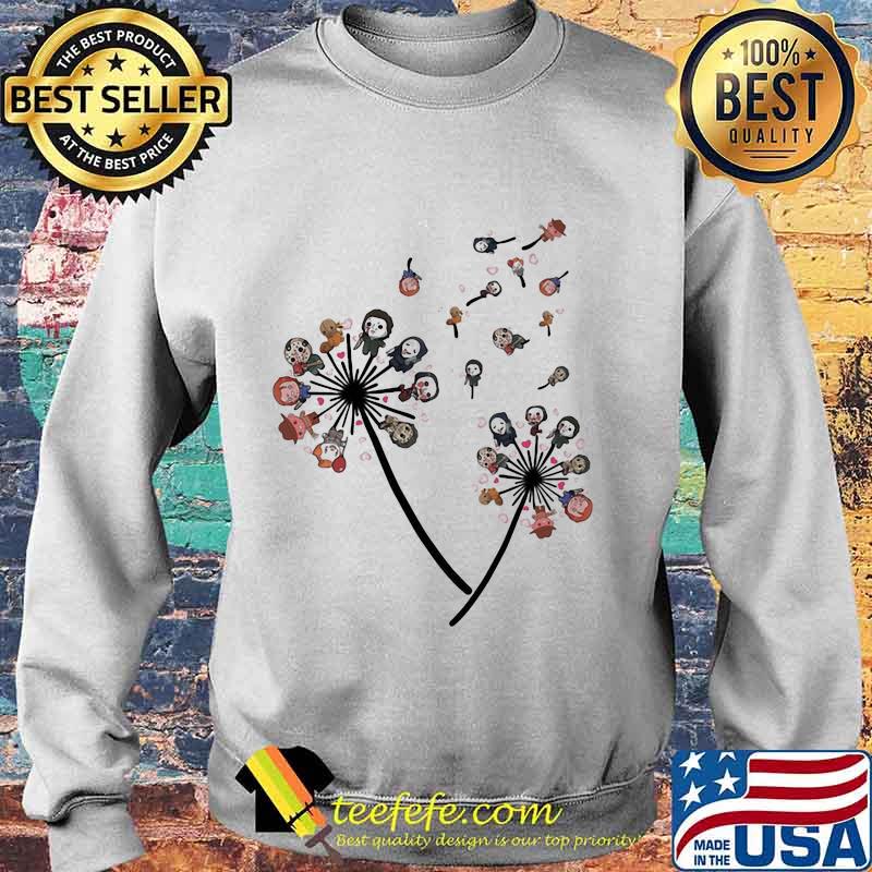 Dandelion flower horror characters s Sweater Dandelion flower horror characters s Sweater