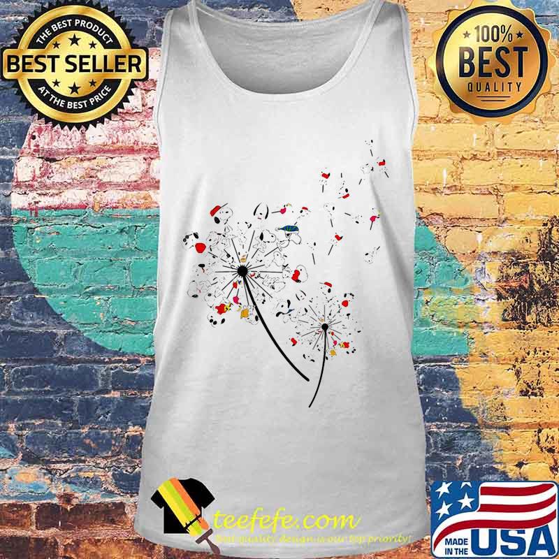 Dandelion flower snoopy cartoon s Tank top Dandelion flower snoopy cartoon s Tank top