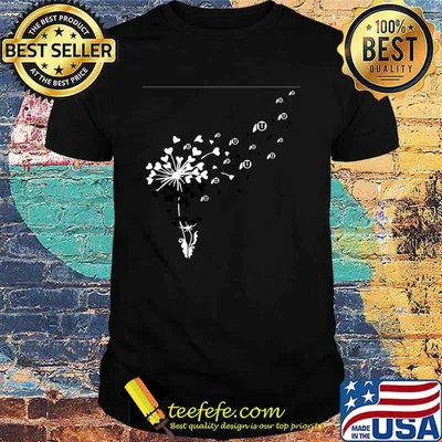 Dandelion flower utah utes logo shirt