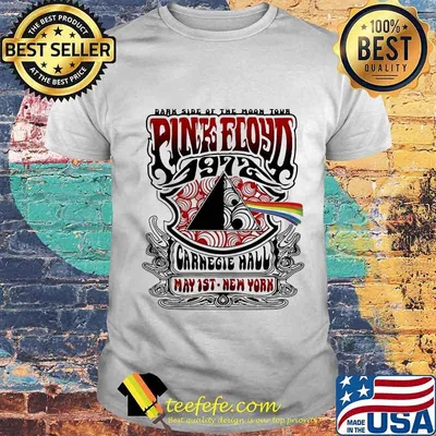 Dark side of the moon tour pink floyd  band 1972 carnegie hall may 1st new york shirt