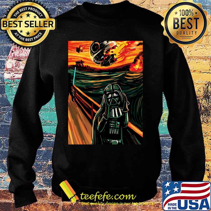 Darth vader scream star wars art s Sweater Darth vader scream star wars art s Sweater
