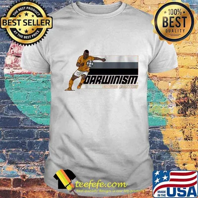 Darwinism darwin quitters soccer shirt