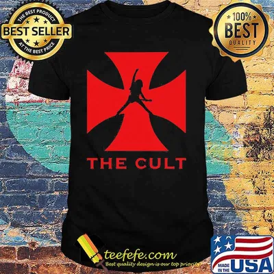 David bowie the cult playing guitar shirt