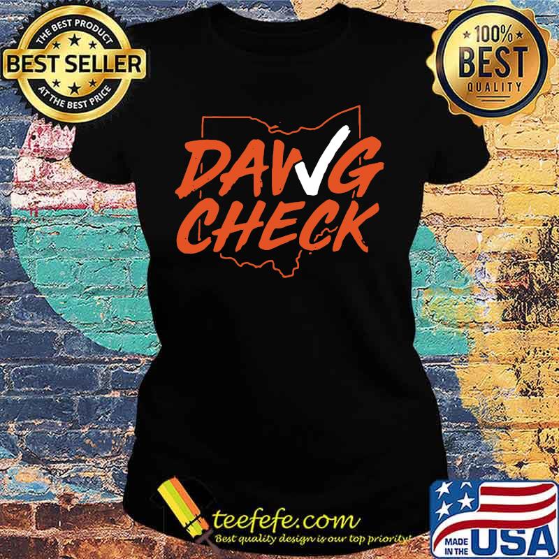 Dawg check ohio map s Ladies tee Dawg check ohio map s Ladies tee