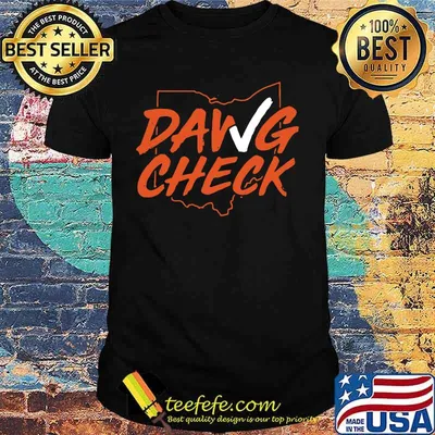 Dawg check ohio map shirt