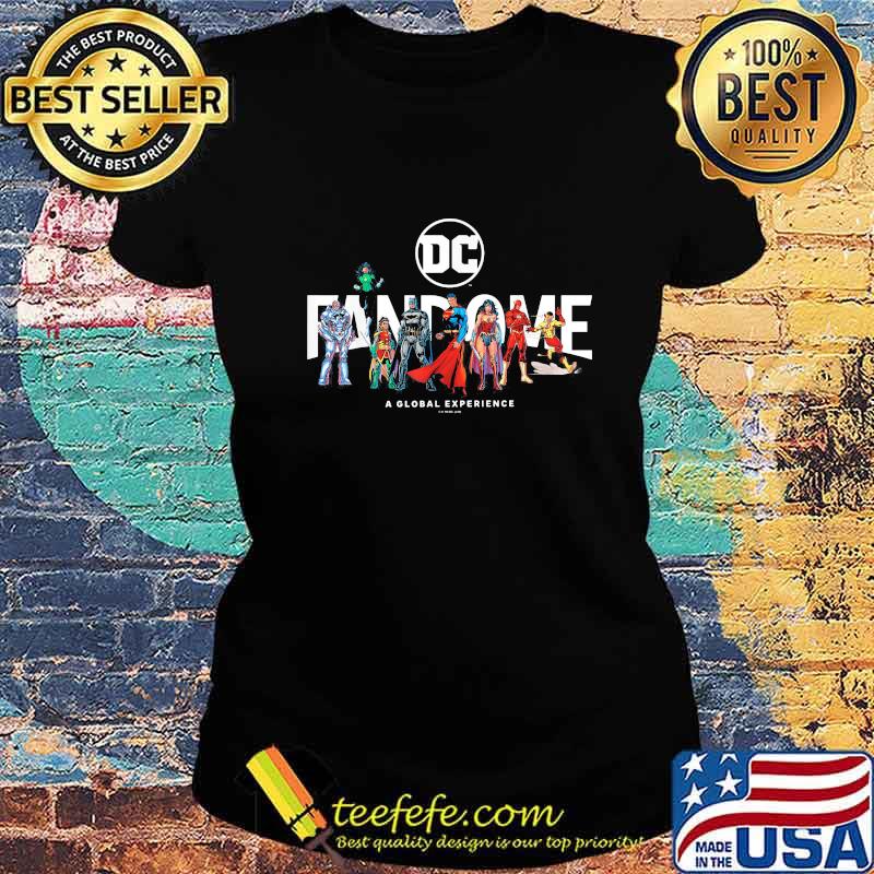 Dc a global experience marvel heroes s Ladies tee Dc a global experience marvel heroes s Ladies tee