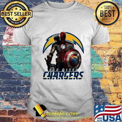 Deadpool san diego chargers shirt