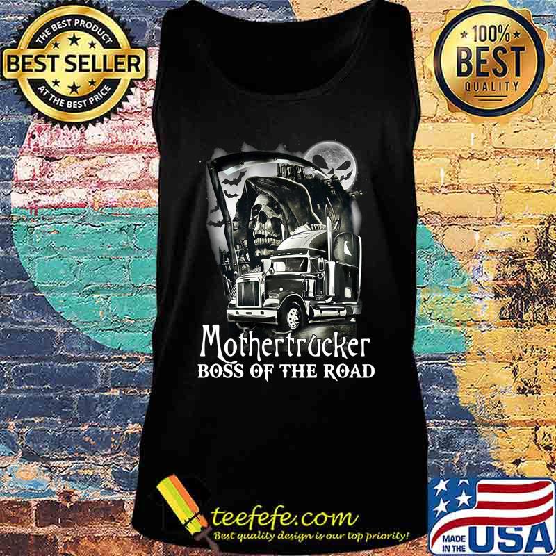 Death Mothertrucker boss of the road s Tank top Death Mothertrucker boss of the road s Tank top
