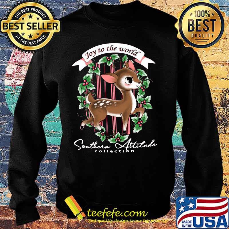 Deer joy to the world southern attitude collection s Sweater Deer joy to the world southern attitude collection s Sweater