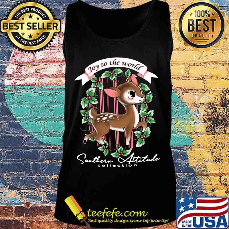 Deer joy to the world southern attitude collection s Tank top Deer joy to the world southern attitude collection s Tank top