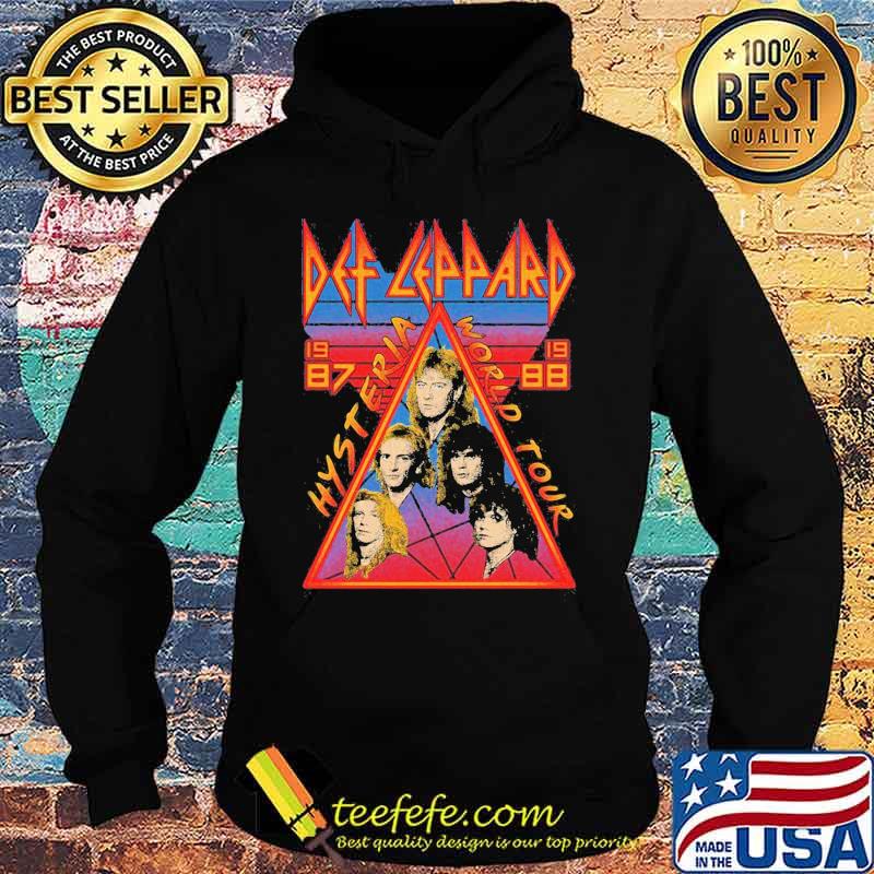 Def leppard hysteria world tour 1987 s Hoodie Def leppard hysteria world tour 1987 s Hoodie