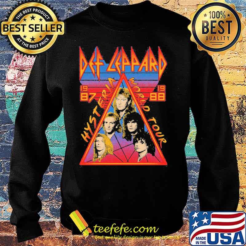 Def leppard hysteria world tour 1987 s Sweater Def leppard hysteria world tour 1987 s Sweater