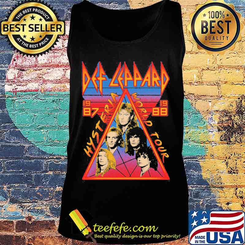 Def leppard hysteria world tour 1987 s Tank top Def leppard hysteria world tour 1987 s Tank top