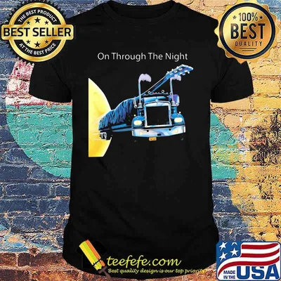 Def leppard on through the night shirt