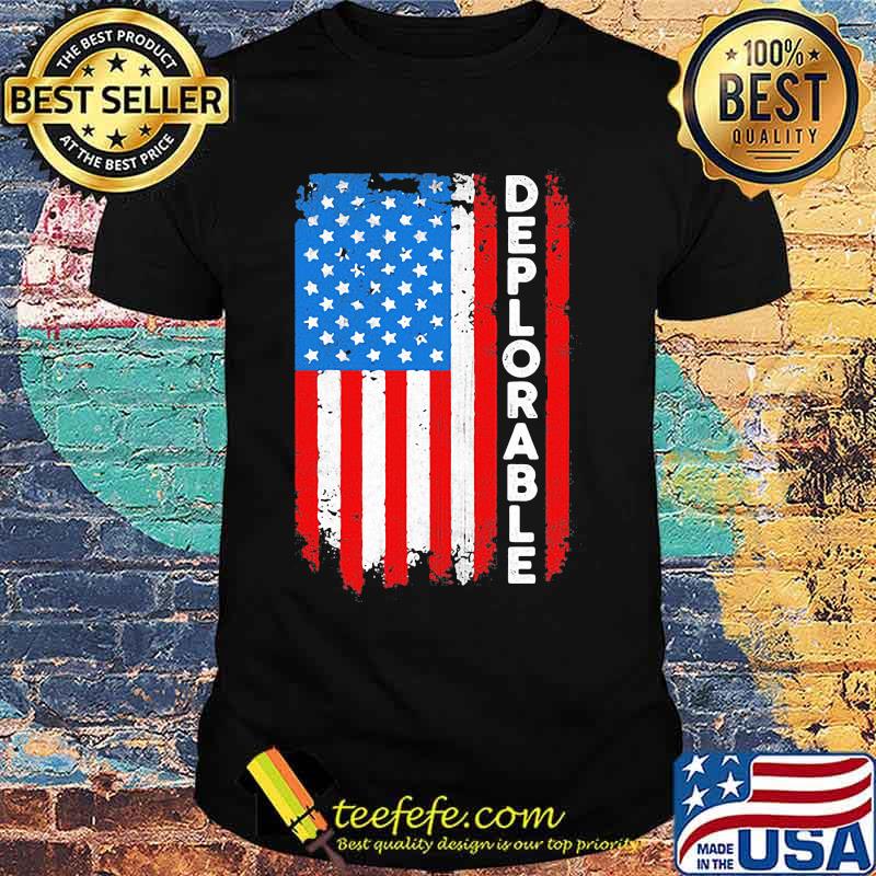 Deplorable american flag independence day shirt Deplorable american flag independence day shirt