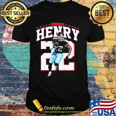 Derrick henry 22 tennessee titans football shirt