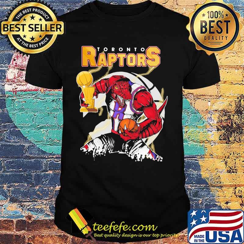 Dinosaur toronto raptors basketball champions shirt