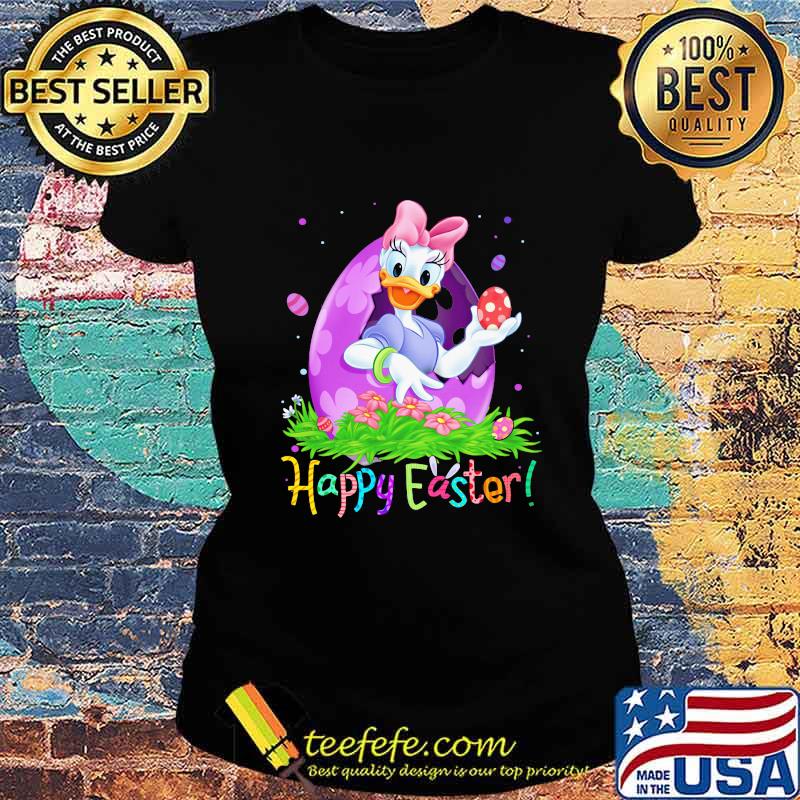 Disney daisy duck happy easter flower s Ladies tee Disney daisy duck happy easter flower s Ladies tee