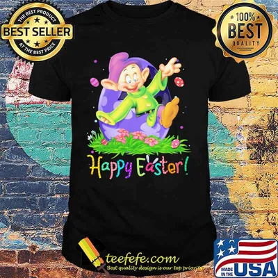 Disney dopey happy easter flower shirt