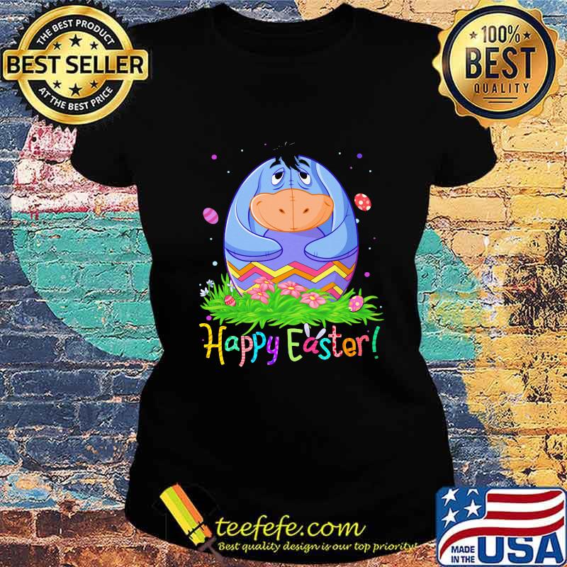 Disney eeyore donkey happy easter flower s Ladies tee Disney eeyore donkey happy easter flower s Ladies tee