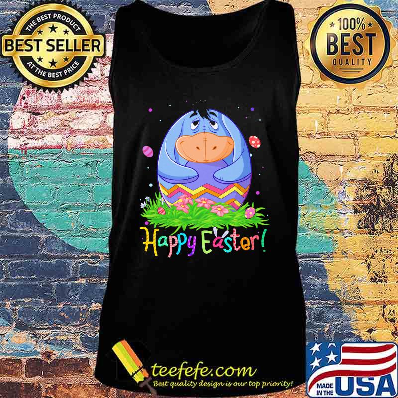 Disney eeyore donkey happy easter flower s Tank top Disney eeyore donkey happy easter flower s Tank top