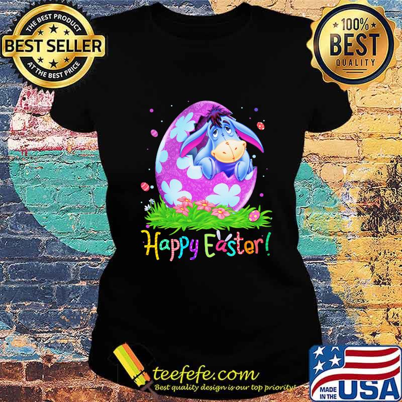 Disney eeyore donkey happy easter flowers s Ladies tee Disney eeyore donkey happy easter flowers s Ladies tee