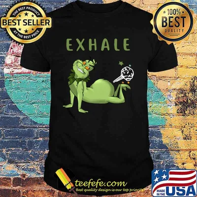 Disney grinch exhale stars shirt