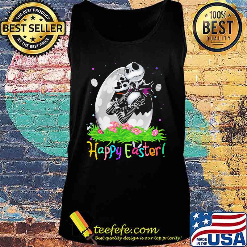 Disney jack skellington happy easter flower s Tank top Disney jack skellington happy easter flower s Tank top
