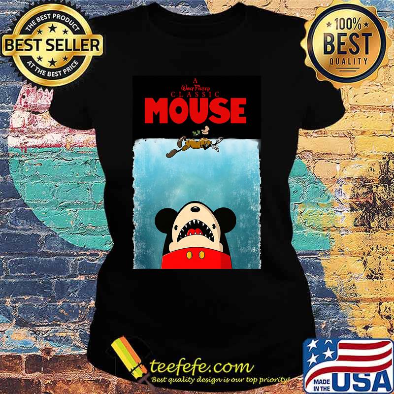 Disney mickey mouse shark wolt fistep s Ladies tee Disney mickey mouse shark wolt fistep s Ladies tee