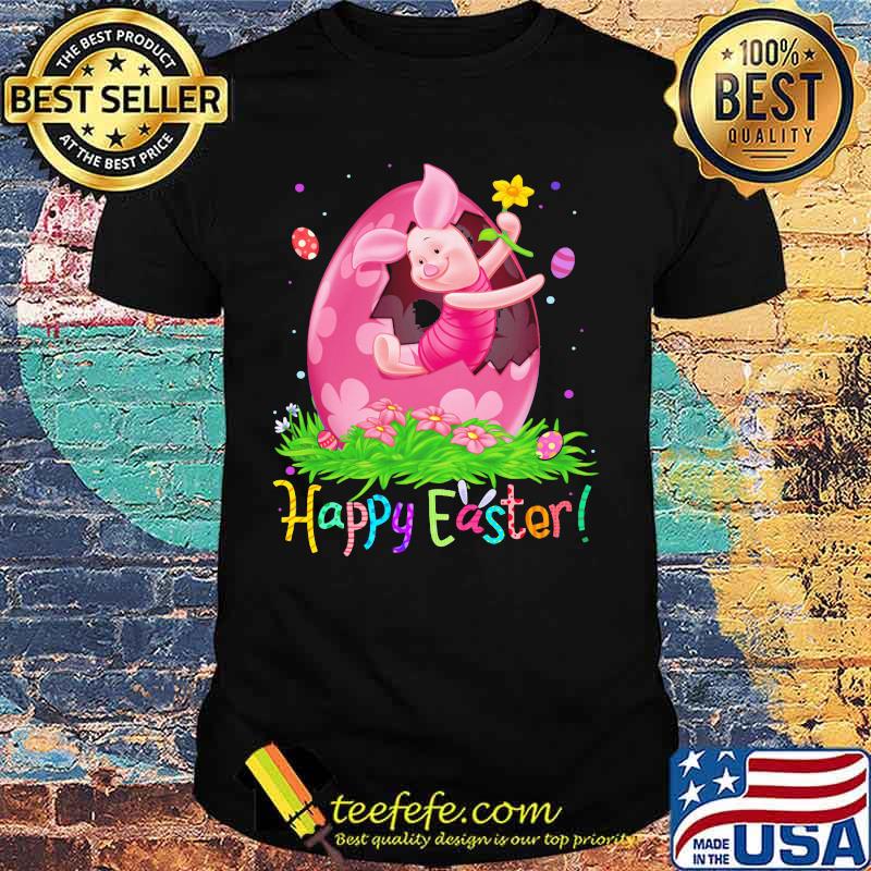 Disney piglet happy easter flower shirt