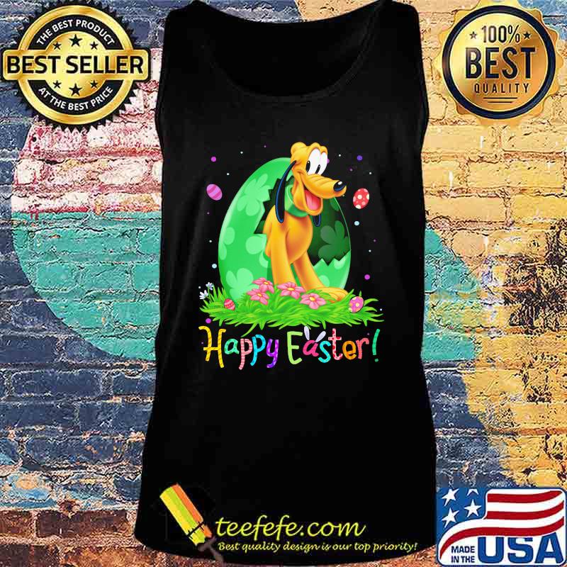 Disney pluto happy easter flower s Tank top Disney pluto happy easter flower s Tank top