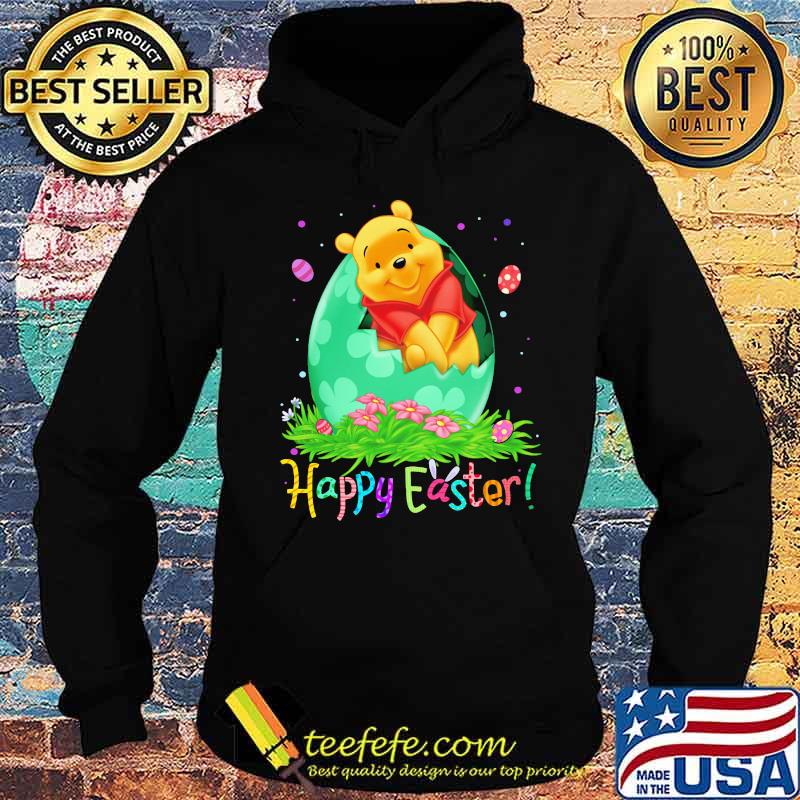 Disney pooh happy easter flowers s Hoodie Disney pooh happy easter flowers s Hoodie