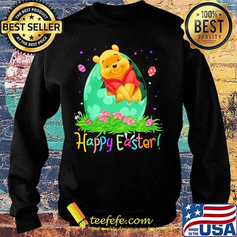 Disney pooh happy easter flowers s Sweater Disney pooh happy easter flowers s Sweater