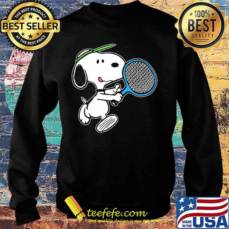 Disney snoopy playing badminton s Sweater Disney snoopy playing badminton s Sweater