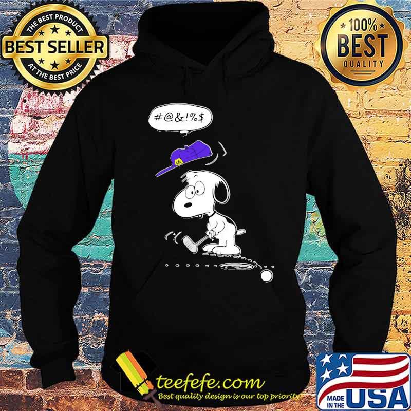 Disney snoopy playing golf s Hoodie Disney snoopy playing golf s Hoodie