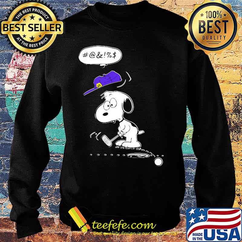 Disney snoopy playing golf s Sweater Disney snoopy playing golf s Sweater
