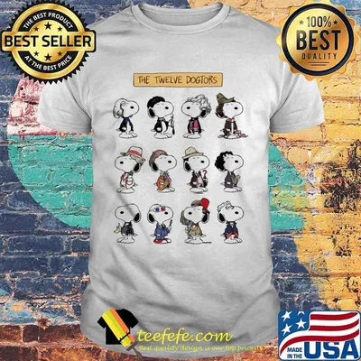 Disney snoopy the twelve dogtors shirt