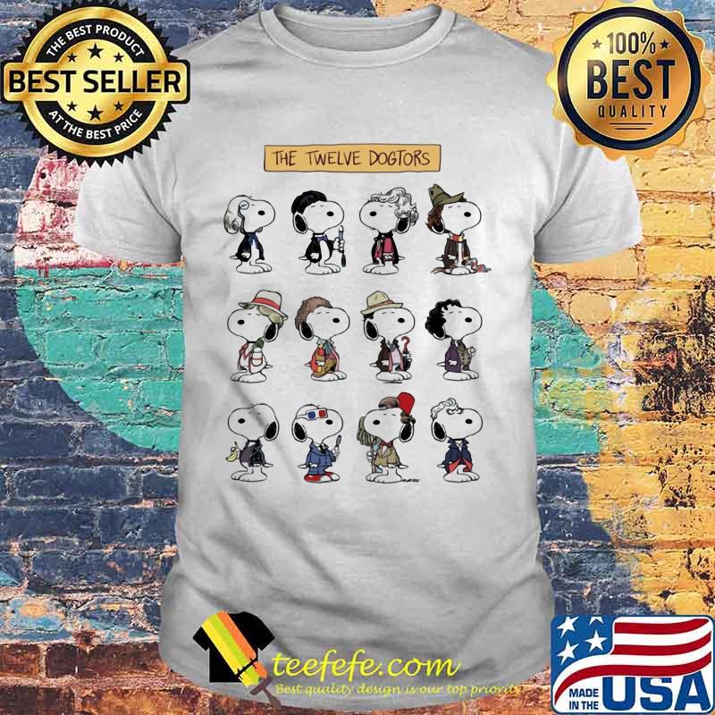 Disney snoopy the twelve dogtors shirt Disney snoopy the twelve dogtors shirt
