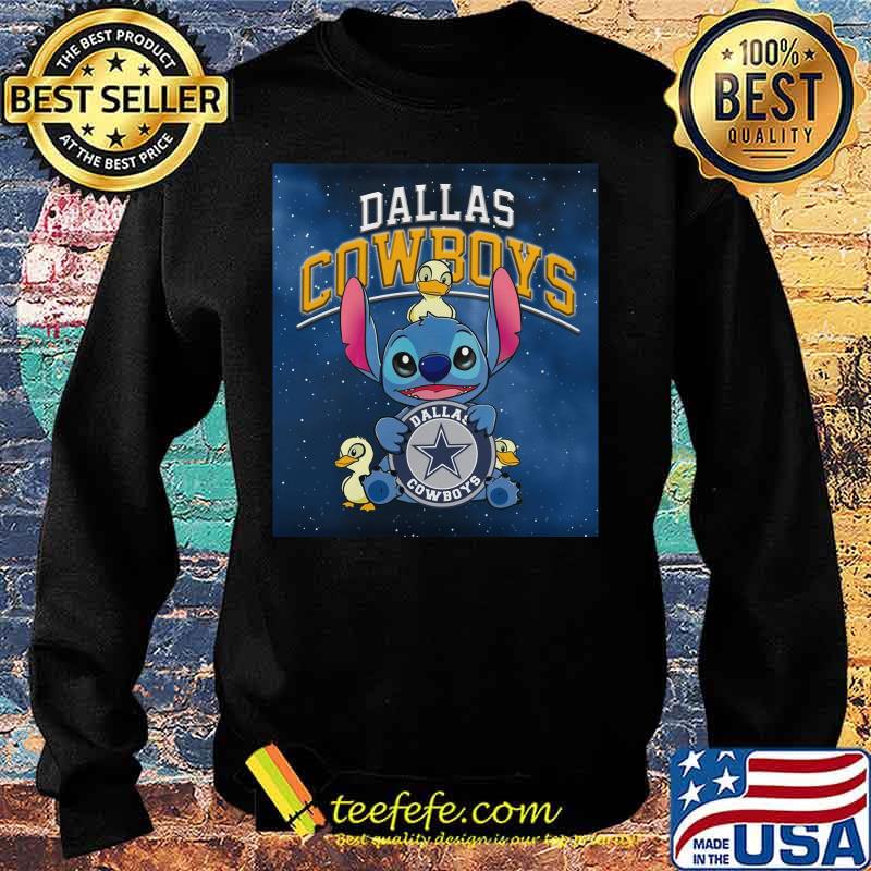Disney stitch and ducks hug dallas cowboys s Sweater Disney stitch and ducks hug dallas cowboys s Sweater