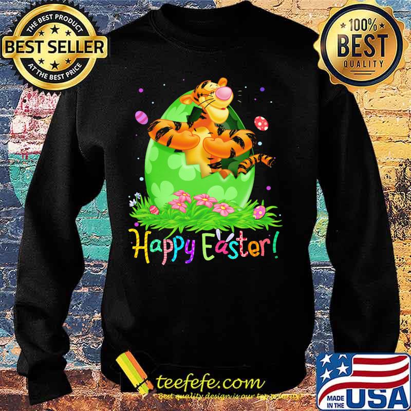 Disney tigger happy easter flower s Sweater Disney tigger happy easter flower s Sweater