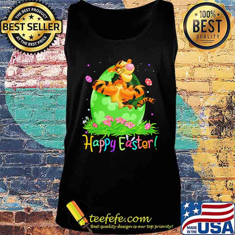 Disney tigger happy easter flower s Tank top Disney tigger happy easter flower s Tank top