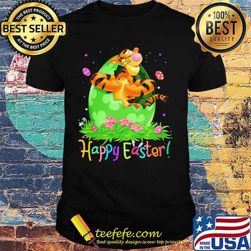 Disney tigger happy easter flower shirt Disney tigger happy easter flower shirt