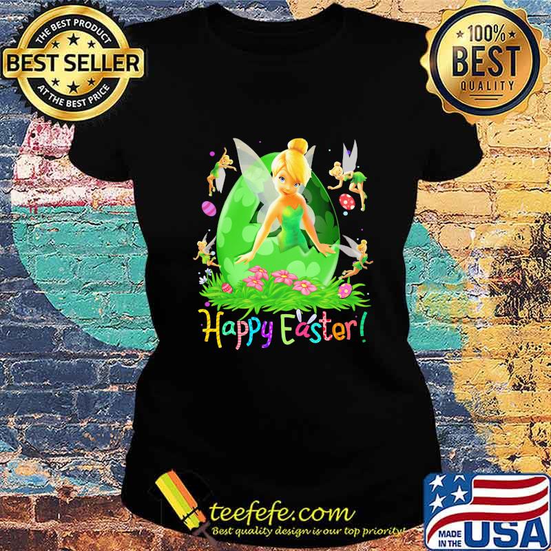 Disney tinkerbell happy easter flower s Ladies tee Disney tinkerbell happy easter flower s Ladies tee