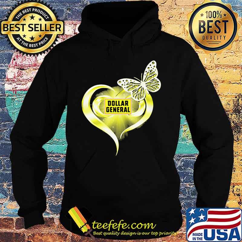 Dollar general heart butterfly s Hoodie Dollar general heart butterfly s Hoodie