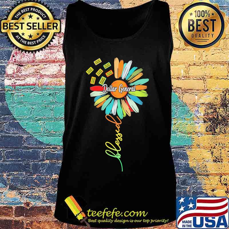 Dollar general sunflower blessed s Tank top Dollar general sunflower blessed s Tank top
