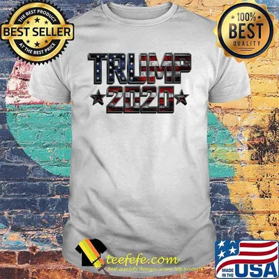 Donald trump 2020 american flag independence day shirt