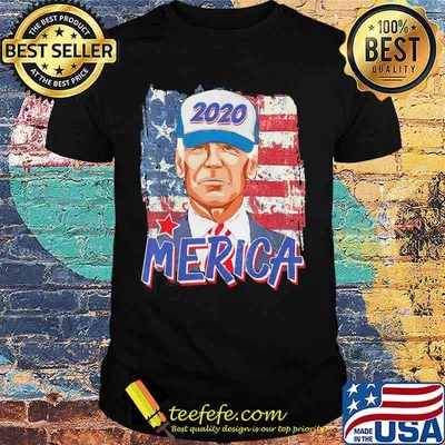 Donald trump 2020 merica flag independence day shirt