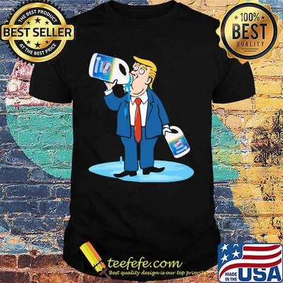 Donald trump drinking xoxo shirt